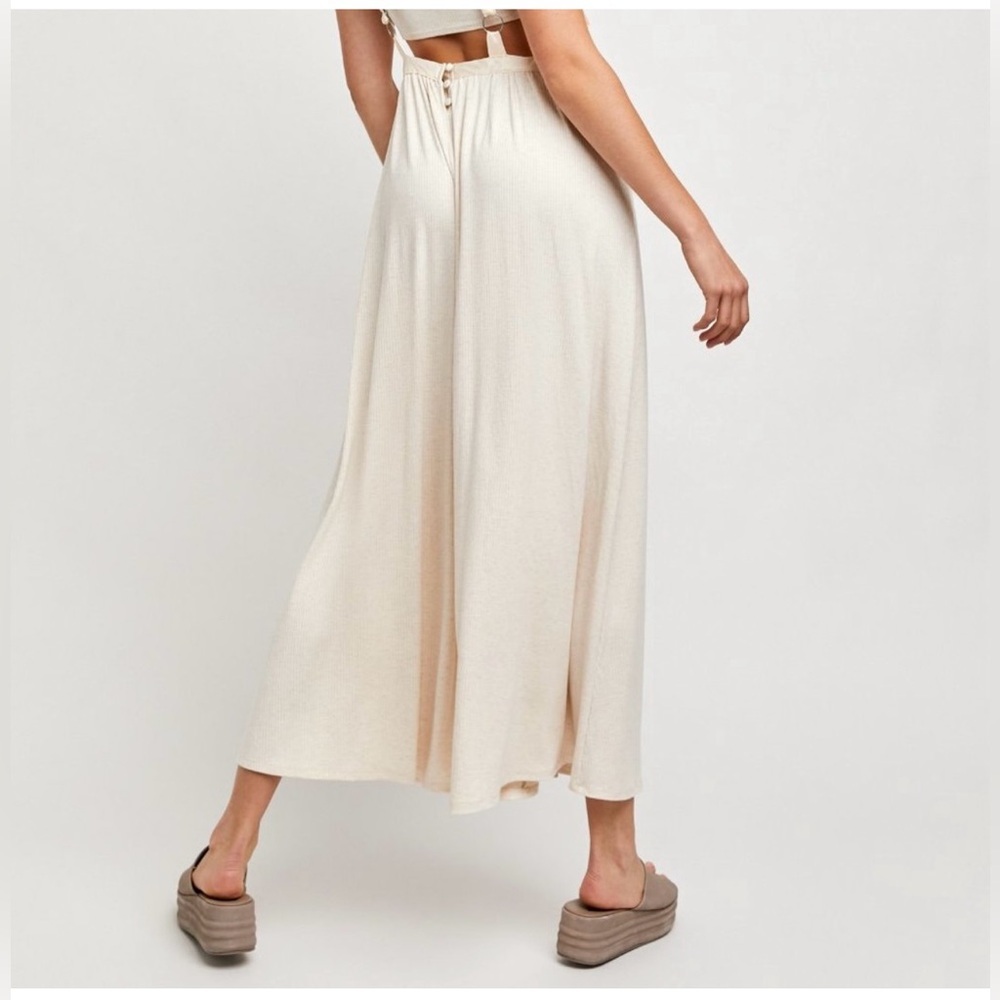 Free People Brookside 2 Piece Overall Set. Size L. NWOT - Picture 5 of 15